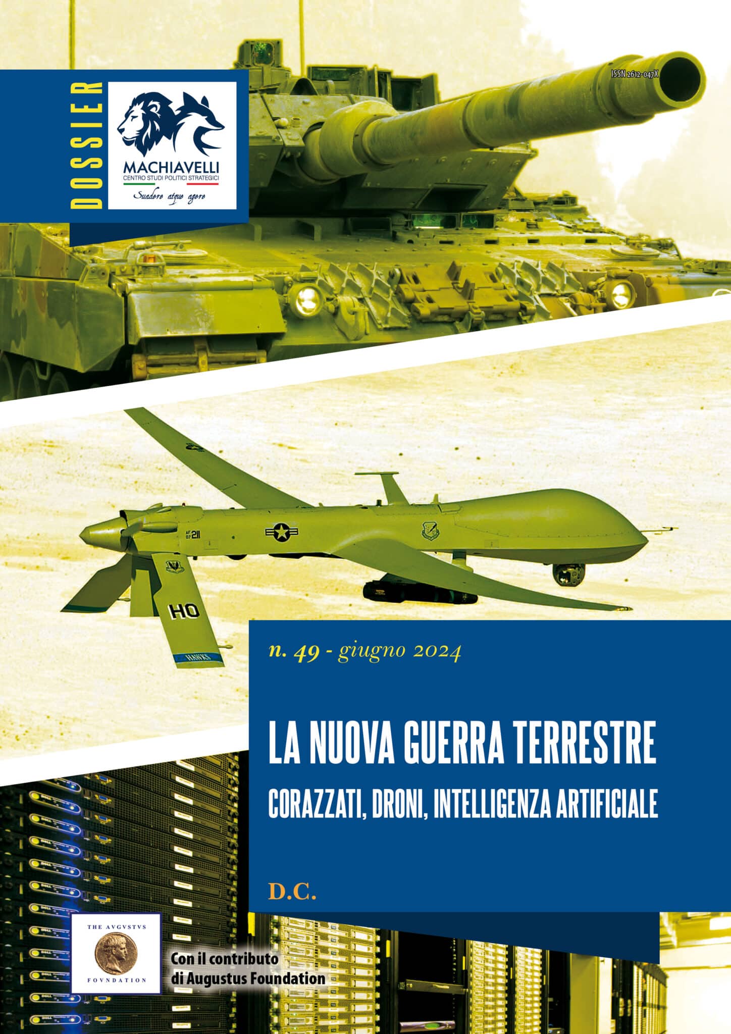 machiavelli dossier 49 - la nuova guerra terrestre: corazzati, droni, intelligenza artificiale