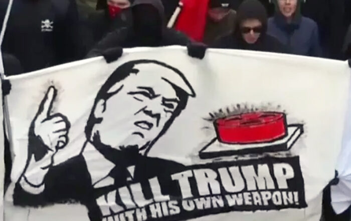 kill trump antifa